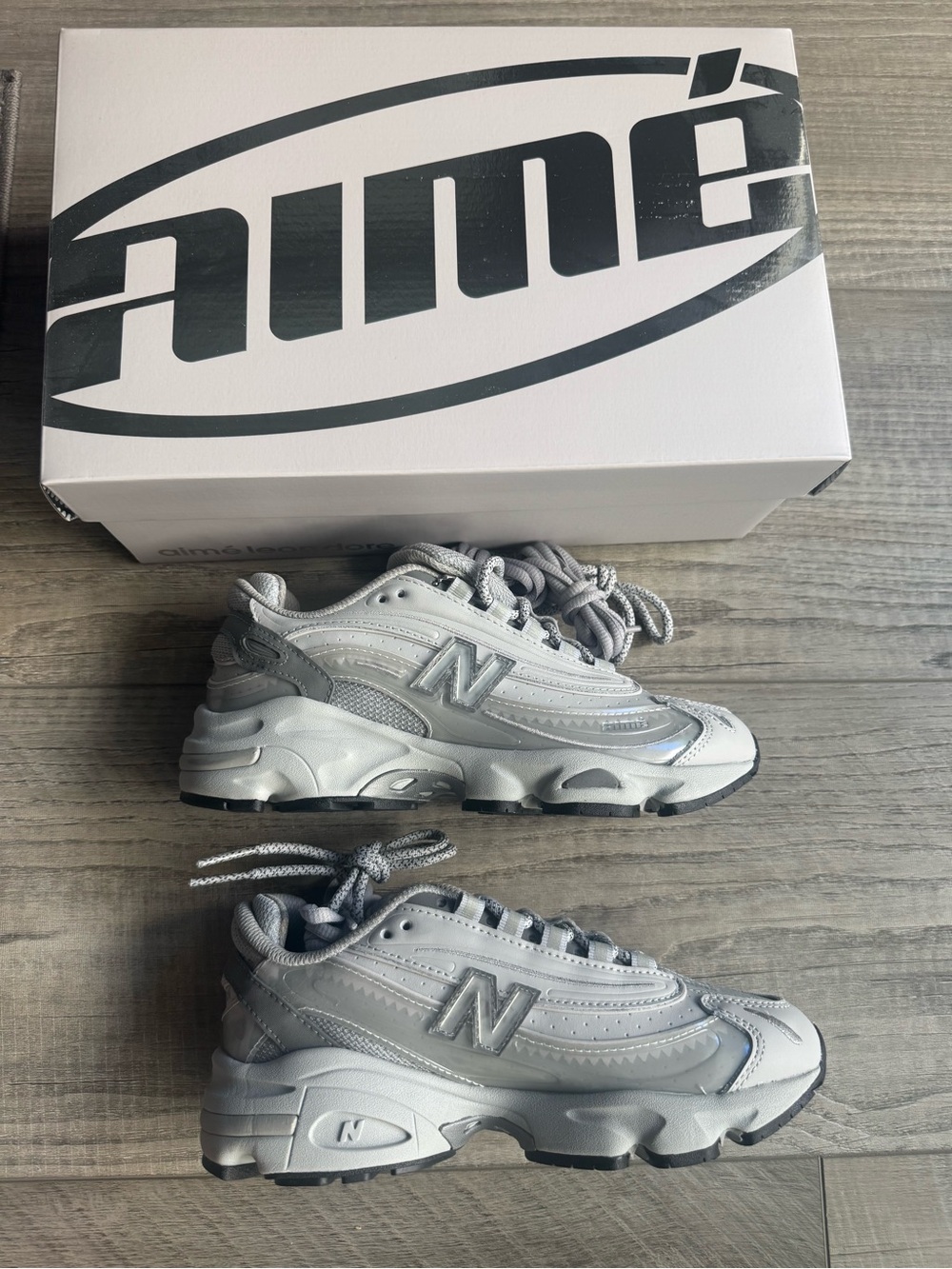 Aime Leon Dore New Balance 1000 Grey Size 4 Men/ 5 1/2 Women New in Box